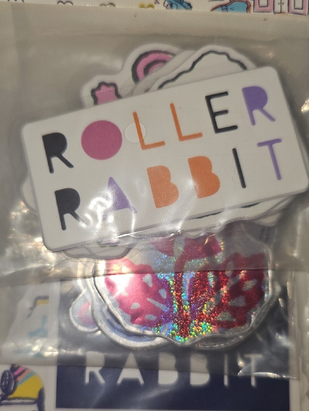 Roller Rabbit X Target Sticker Set 28ct New - Picture 3 of 12
